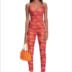 I.AM.GIA. Orange and Purple Jumpsuit